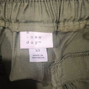 A New Day Olive Green Ankle Pants